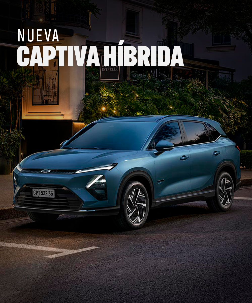 Nueva Chevrolet Captiva Híbrida enchufable