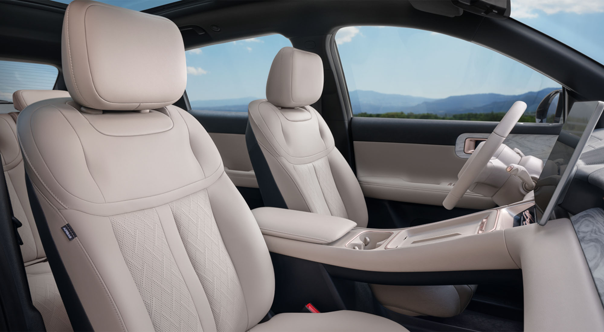 color beige interior