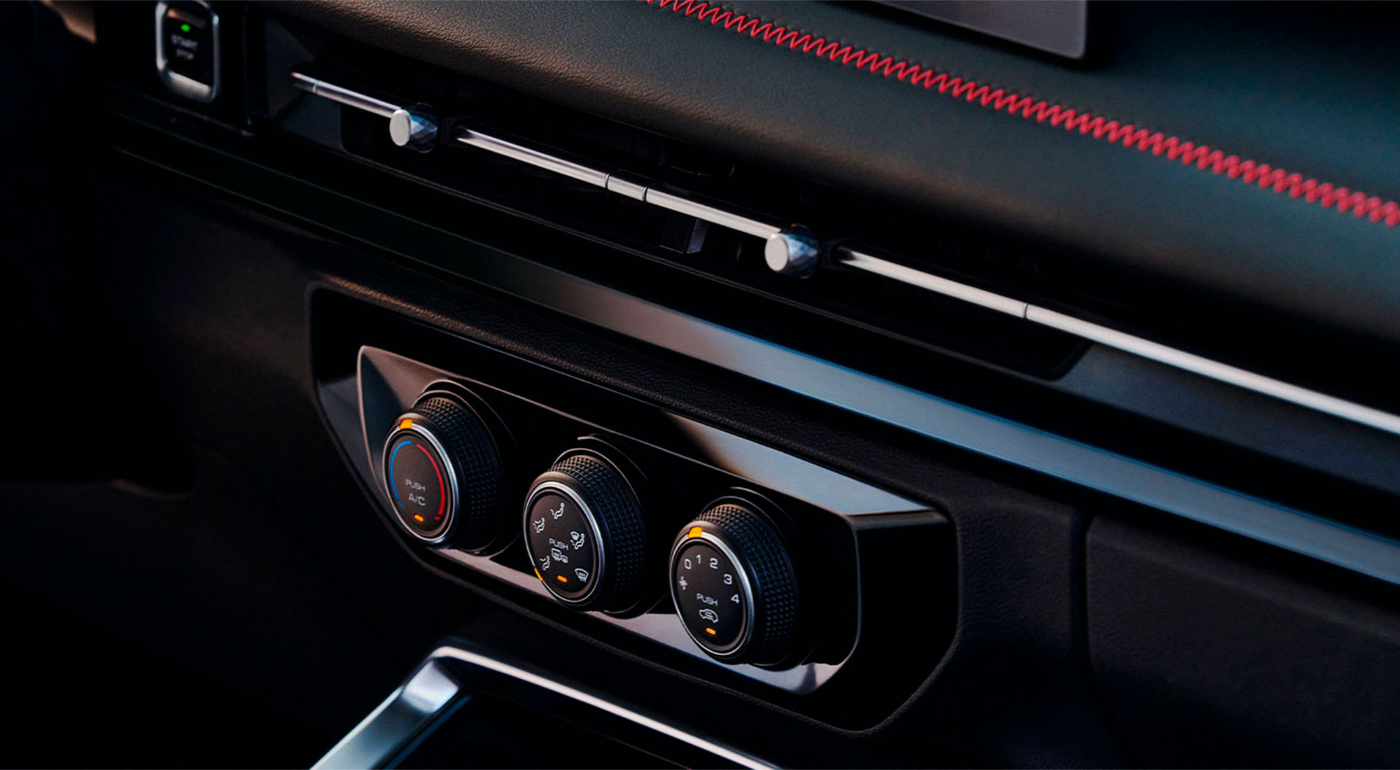 Panel de control aire acondicionado Groove LTZ 2026