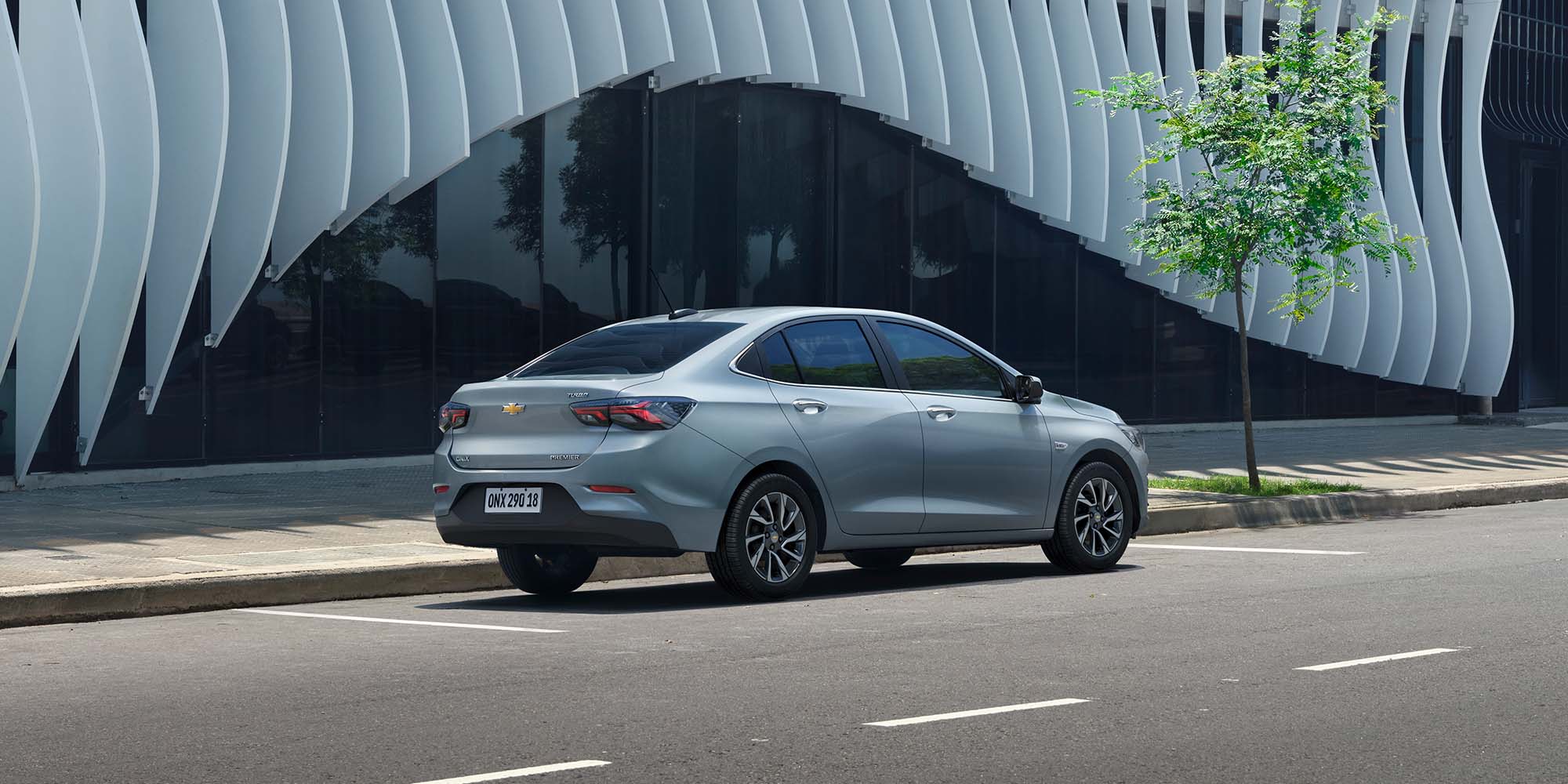 Vista general Chevrolet Onix Sedán